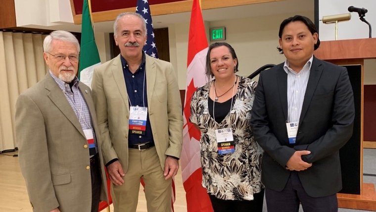 INAOE & UA presenters at the CONAHEC Conference