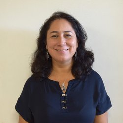 Volunteer Ileana in portrait