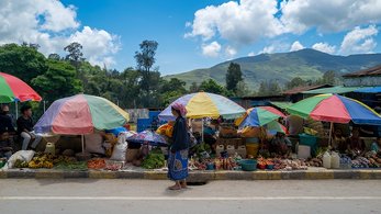 The 6 stalls you might find in a Timorese market still shot