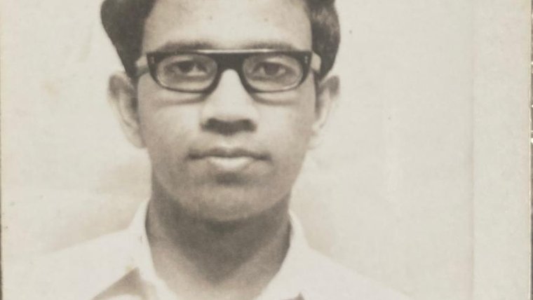 A school picture of Dr. Jiwaji from around 1968