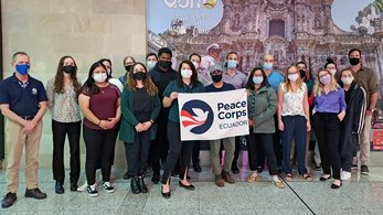 Trainees arrive in ecuador