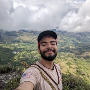 Volunteer selfie in Ecuador