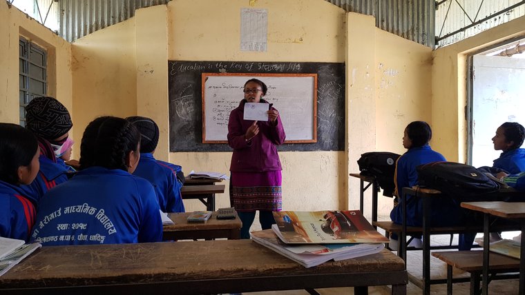 Volunteer Teaching in Nepal