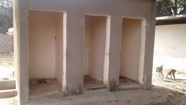 school latrine project
