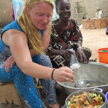 Emma Edwards, Benin