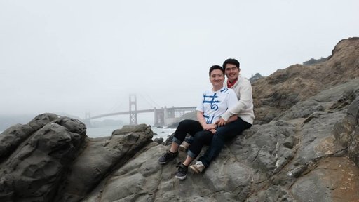 Enjoying San Francisco together, June 2015