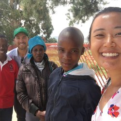 Gao with Lefu's parents