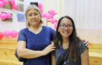 Grace and Host mom