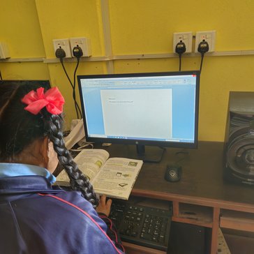 A 5th grade Nepali student explores the fundamentals of computer science.