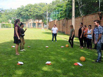 Community Health sector staff and volunteers come together to lead training activities