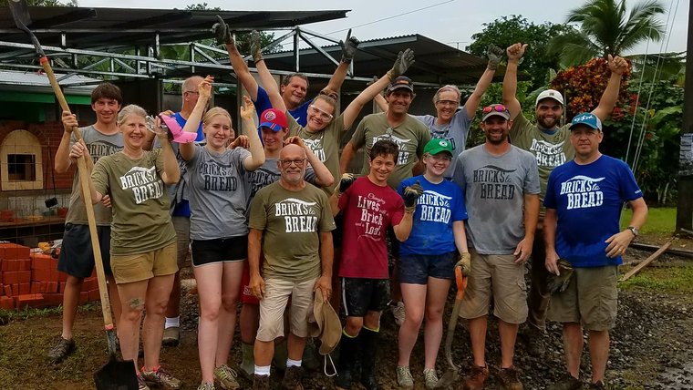 Group of USA Volunteers - Bricks to Bread