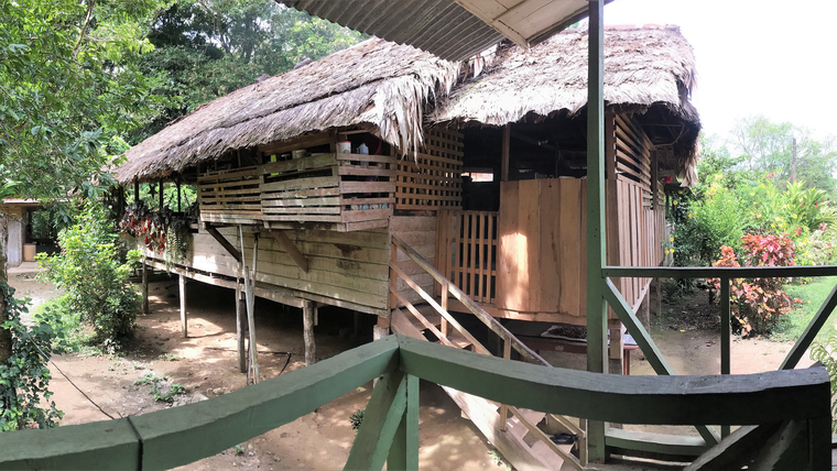 Host family house, Costa Rica, Savannah