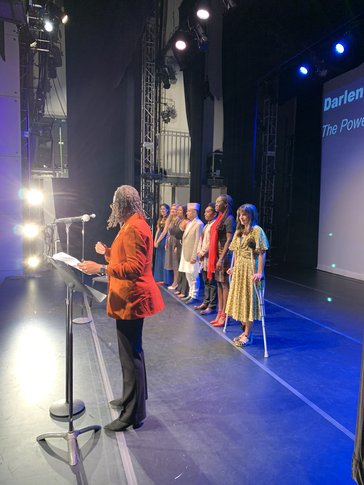 Darlene Grant on stage