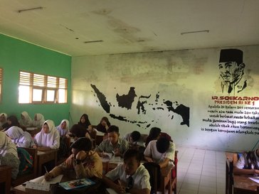 Mural in the class