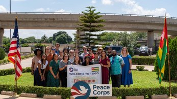 Trainees arrive in Togo