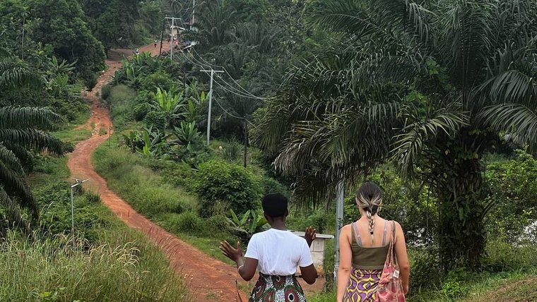 Forming friendships and learning from the people in her community is what Dee has enjoyed most about her Liberian community.