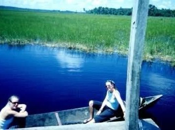 As a Peace Corps Volunteer, Kristina lived and worked by a river in a remote rainforest in Guyana.