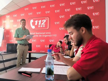 PCRV Eytan partnered with 112 service to launch a specialized English-language training program for Moldova’s 112 operators, equivalent to 911 in the US.