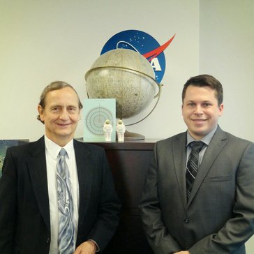 With Dennis Vander Tuig, RPCV Micronesia (1974-76) and current CIO of NASA Goddard Space Flight Center.