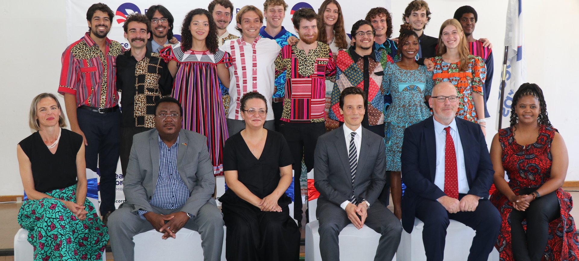 Peace Corps Namibia Group 54 swearing event