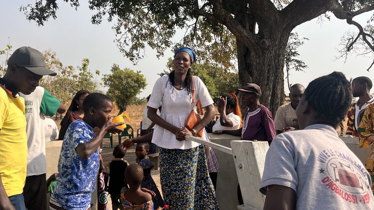 Joy of water_Togo country fund photo