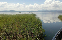 View of Lake Guija from a boat