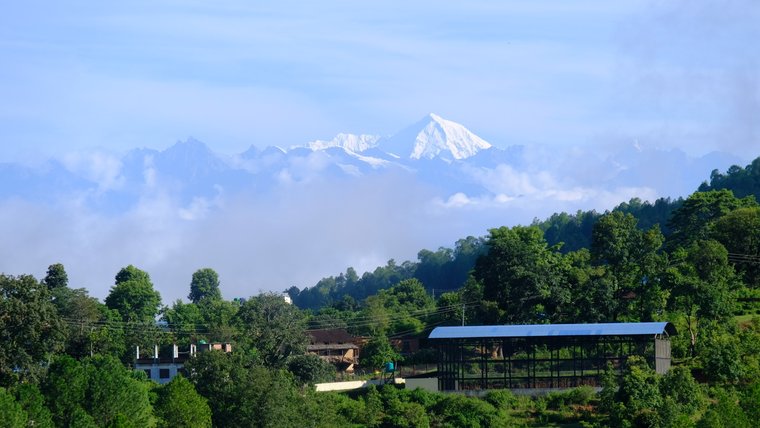 Langtang Lirung taken from my balcony