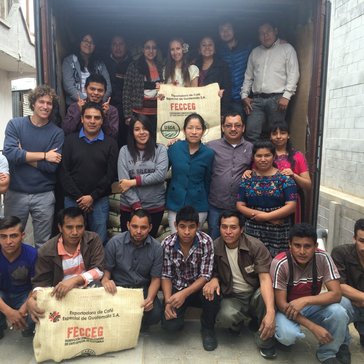 Coffee export team