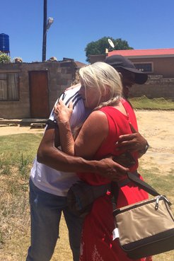 Marie Fitzsimmons reunites with Lebohang, who was 10-years-old the last time they saw each other in Lesotho.