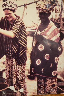 Lee Brainerd during service in Senegal