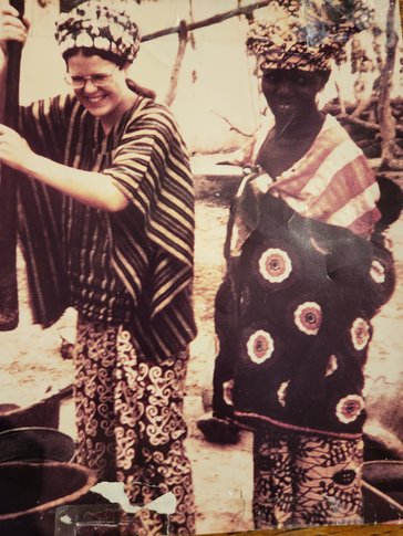 Lee Brainerd during service in Senegal