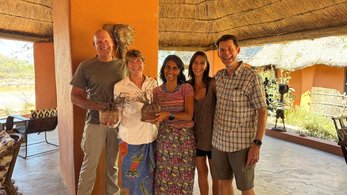 Loel Patti Divya Michael and their daughter