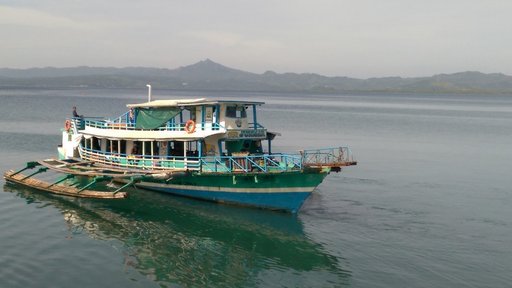 Boat travel is common throughout the Philippines, and is the only means of transportation to and from Morgan’s site.