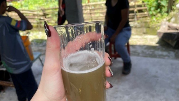 Making Jugo de Cana
