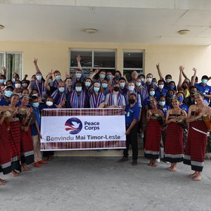 Volunteers arrive in Timor-Leste