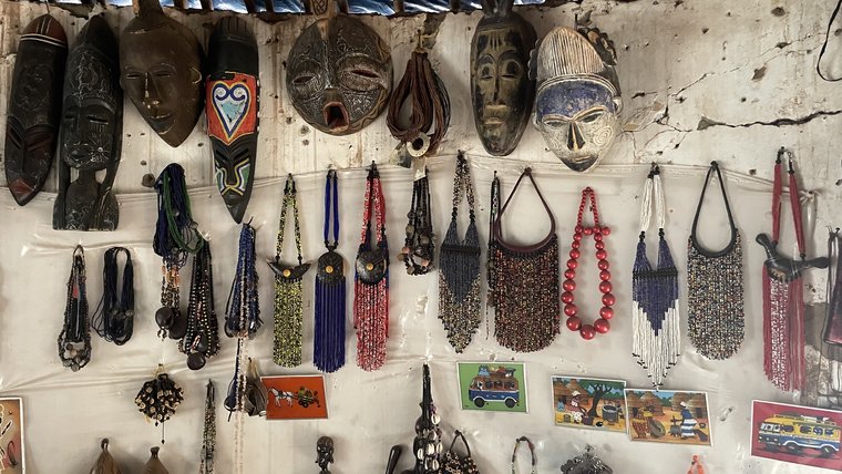 Masks made by handcrafter in CED volunteer Community