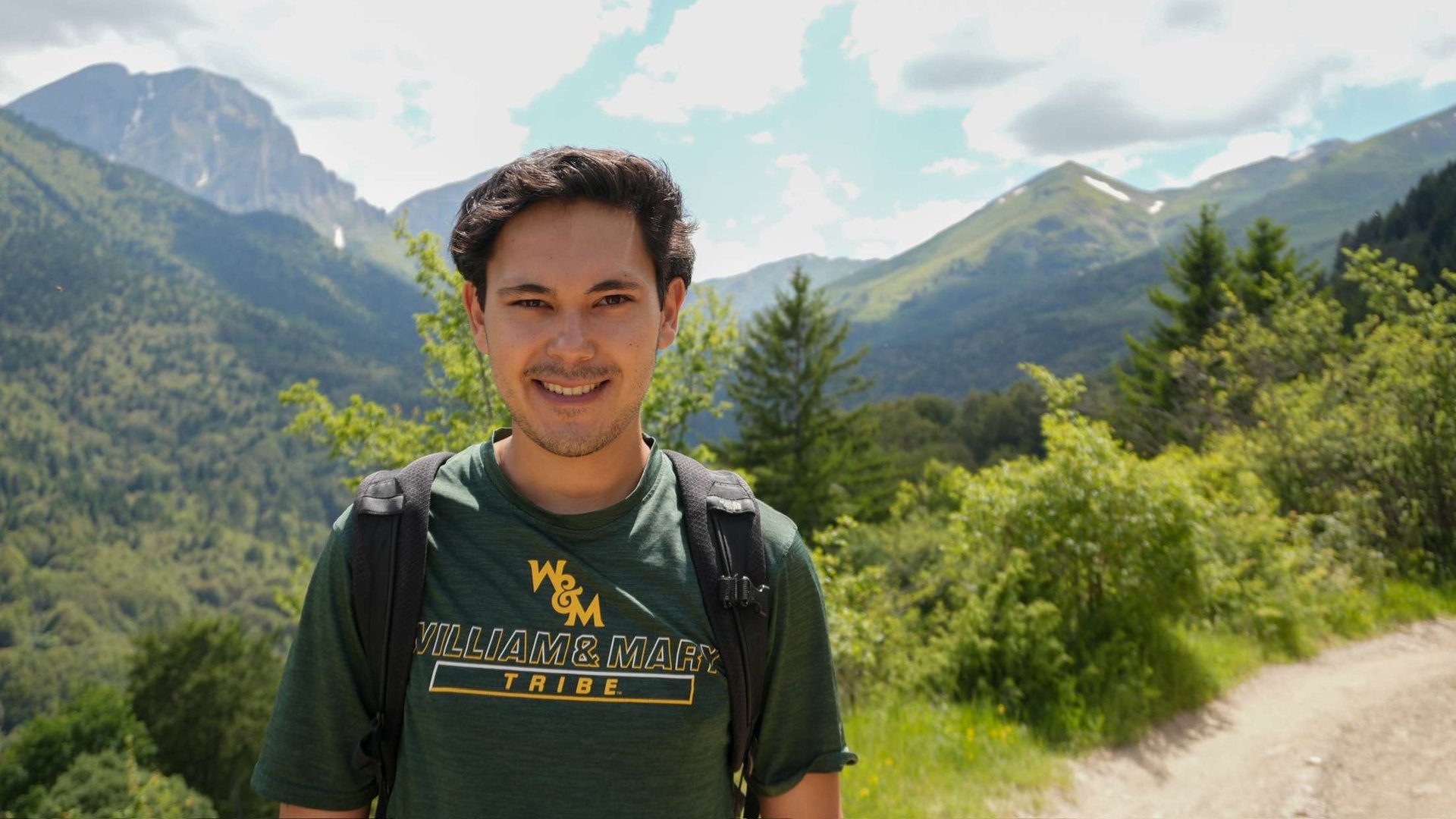 Max at work in the National Park
