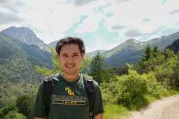 Max at work in the National Park