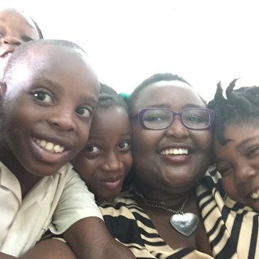 Here I am with my growing readers. These students were excited to join the reading group.