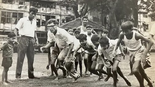 A Peace Corp Volunteer in India in the mid-60s