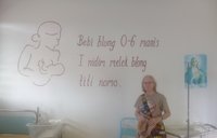 Mural on Lamap Maternity ward