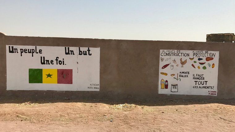 Nutrition mural located on the inside of the wall.jpg