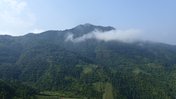 Green hills in Nepal
