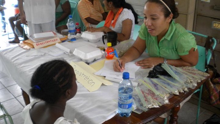 Princess served as a health educator in Guyana.