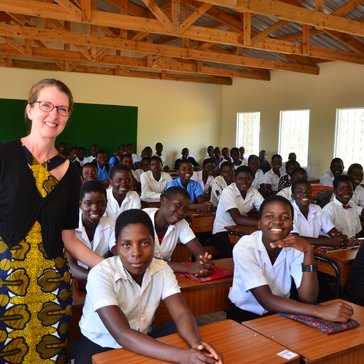 Sandra and her class
