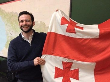 Michael Triozzi as a PCR Volunteer in Georgia