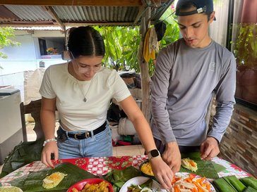 Julian serves in a Costa Rican community with his fiancée, Nikky.