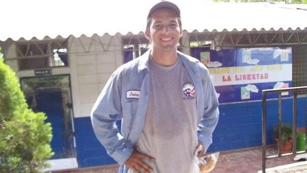 This photo was taken after we installed a new roof at the school for which I had obtained a grant from the San Diego PC Association.