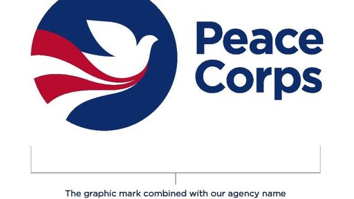 peace corps logo vector