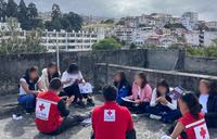 people on roof